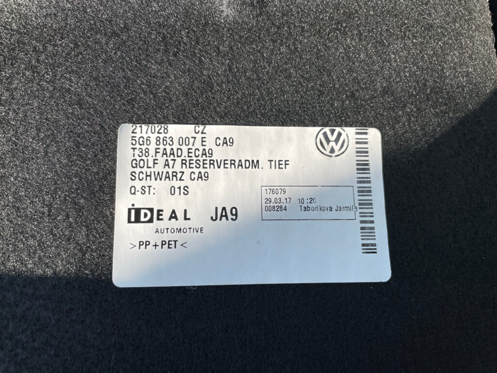 Wygłuszenie bagażnika - Seat Leon 3 (5F, Hatchback) 3